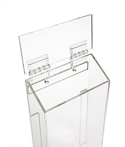 SOURCEONE.ORG Outdoor Brochure Holder Acrylic Wall Mounting Literature Dispenser - Image 2